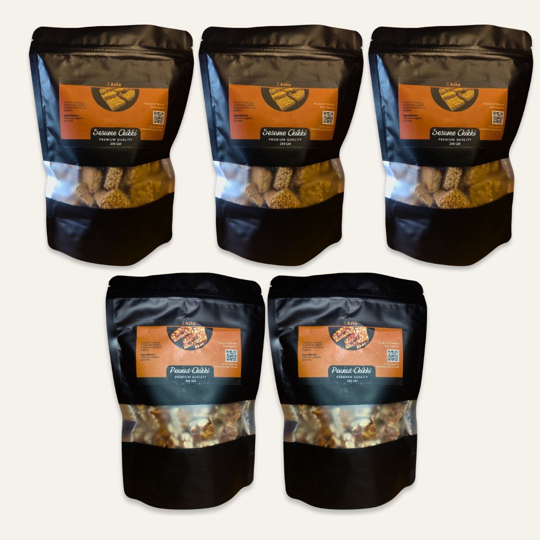 Peanut & Sesame Chikki Bundled
